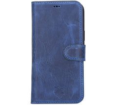 Funda tipo billetera de cuero desmontable con bloqueo RFID Ravenna para iPhone 14 Plus