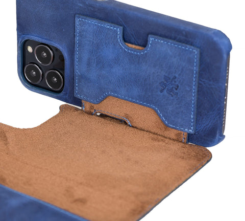 Florence RFID Blocking Leather Wallet Case for iPhone 14 Pro Max