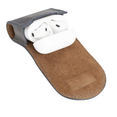 Bari Leather Cover for Apple AirPods Charging Case