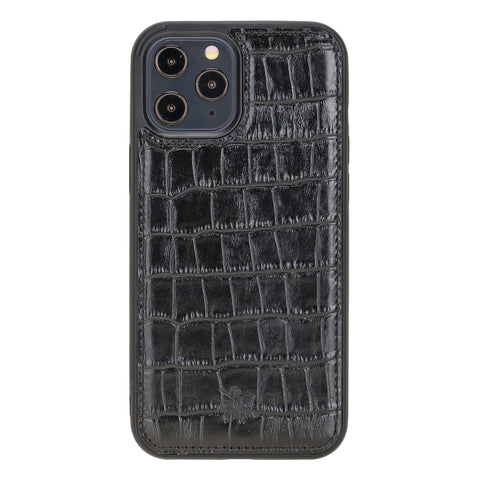 Funda de cuero Lucca Snap On para iPhone 13 Pro Max
