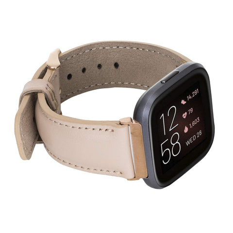 Tuscany Leather Watch Band for Fitbit Versa