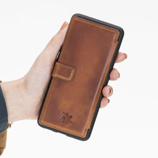 Verona RFID Blocking Leather Slim Wallet Case for Samsung Galaxy S20