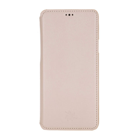 Estuche tipo billetera de cuero con bloqueo RFID Venice para Samsung Galaxy S9