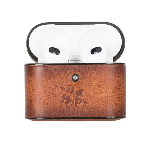 Nola Leather Cover for Apple AirPods 3 Charging Case