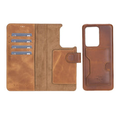 Florence - Funda tipo cartera de piel con bloqueo RFID para Samsung Galaxy S20 Ultra