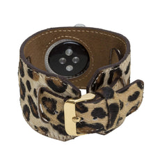 Ancona Leather Cuff Band Strap for Apple Watch