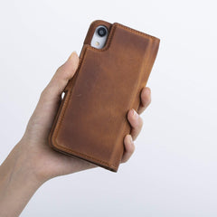 Florence RFID Blocking Leather Wallet Case for iPhone XR