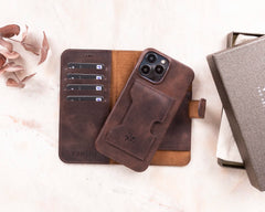 Florence RFID Blocking Leather Wallet Case for iPhone 14 Pro Max