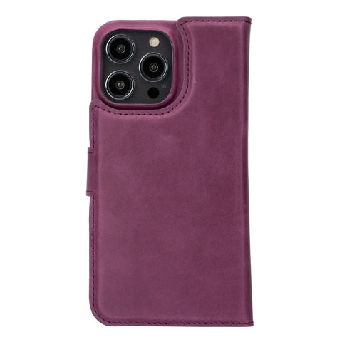Florence RFID Blocking Leather Wallet Case for iPhone 14 Pro Max
