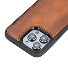 Lucca Snap On Leather Case for iPhone 14 Pro Max