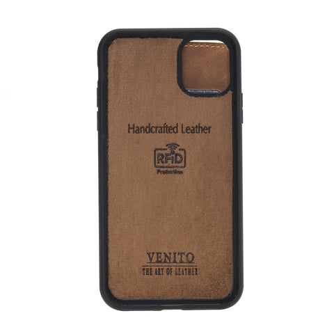 Verona RFID Blocking Leather Slim Wallet Case for iPhone 11 Pro