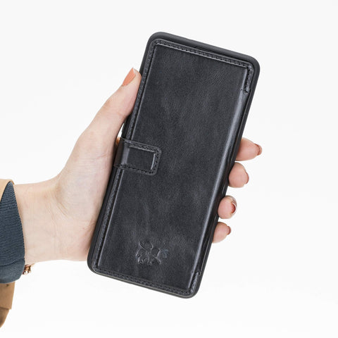 Verona RFID Blocking Leather Slim Wallet Case for Samsung Galaxy S20 Plus