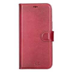 Funda tipo cartera de cuero desmontable con bloqueo RFID Ravenna para iPhone 13 Pro Max