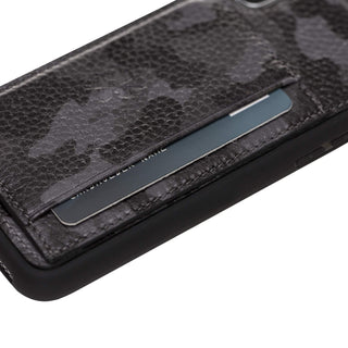 Pisa Snap On Leather Wallet Case with Stand for iPhone X