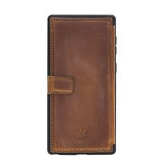 Verona - Funda tipo cartera delgada de piel con bloqueo RFID para Samsung Galaxy Note 10