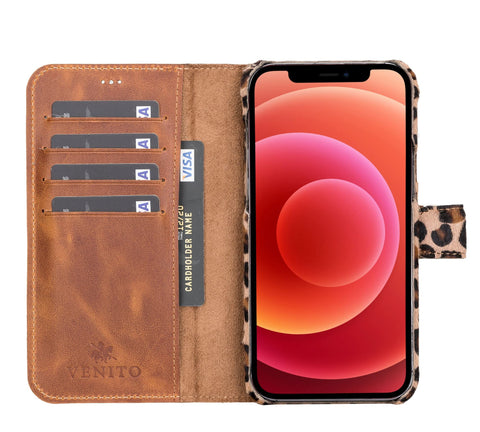 Florence RFID Blocking Leather Wallet Case for iPhone 14 Pro Max