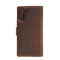 Funda tipo billetera de cuero con bloqueo RFID Florence para Samsung Galaxy Note 10