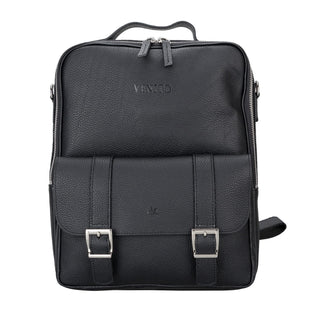 Mochila unisex de cuero para portátil de 14" Sicily