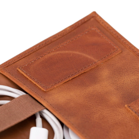 Lazio Leather Cable Organizer