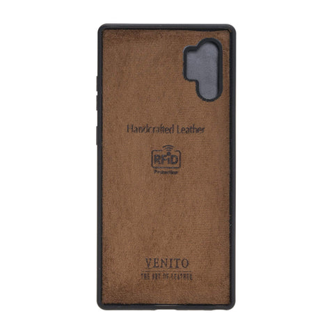 Verona Funda tipo billetera delgada de cuero con bloqueo RFID para Samsung Galaxy Note 10 Plus