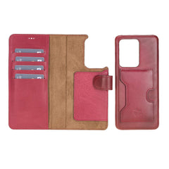 Florence - Funda tipo cartera de piel con bloqueo RFID para Samsung Galaxy S20 Ultra