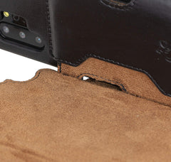 Funda tipo billetera de cuero con bloqueo RFID Florence para Samsung Galaxy Note 10 Plus