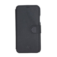 Funda tipo billetera de cuero con bloqueo RFID Siena para iPhone XR
