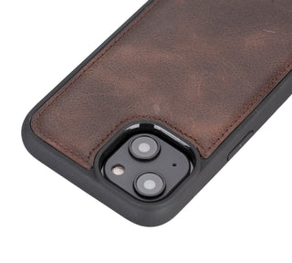Lucca Snap On Leather Case for iPhone 14