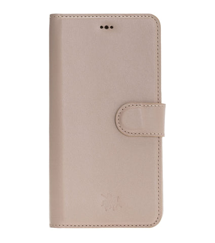 Funda tipo billetera de cuero con bloqueo RFID Florence para iPhone 11 Pro Max