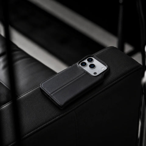 Elite Magic iPhone 17 Pro Leather Detachable Wallet Case