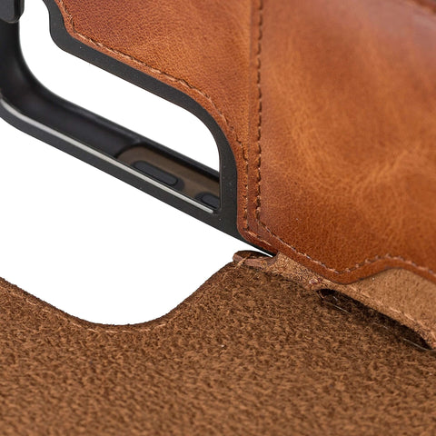 Florence-flex RFID Blocking Leather Wallet Case for Samsung Galaxy S21 FE