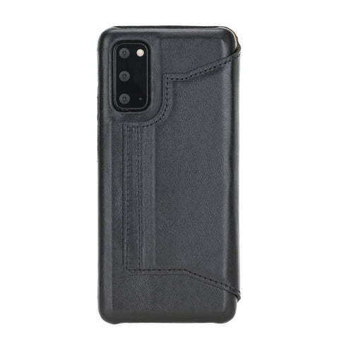 Venice RFID Blocking Leather Wallet Stand Case for Samsung Galaxy S20