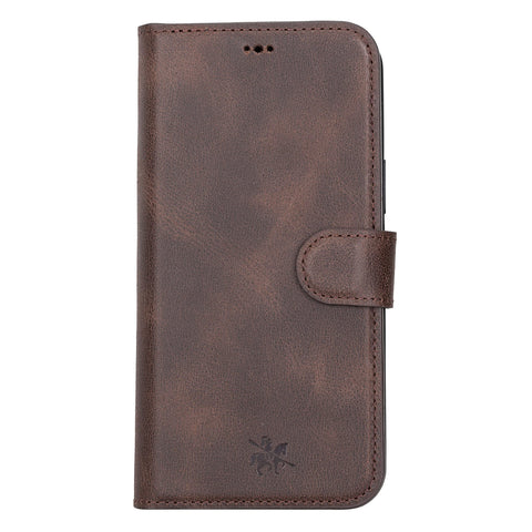 Ravenna RFID Blocking Detachable Leather Wallet Case for iPhone 13 Pro Max