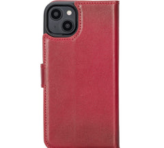 Funda tipo billetera de cuero desmontable con bloqueo RFID Ravenna para iPhone 14 Plus