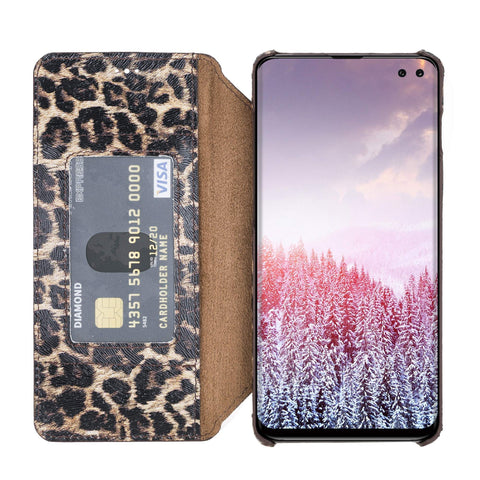 Venice RFID Blocking Leather Wallet Stand Case for Samsung Galaxy S10 Plus