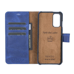 Funda tipo billetera de cuero con bloqueo RFID Florence para Samsung Galaxy S20