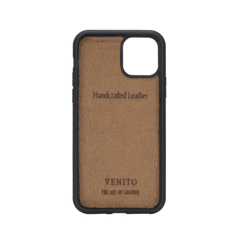 Funda de cuero Lucca Snap On para iPhone 11 Pro