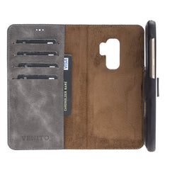 Florence RFID Blocking Leather Wallet Case for Samsung Galaxy S9 Plus
