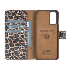 Funda tipo billetera de cuero con bloqueo RFID Florence para Samsung Galaxy S20