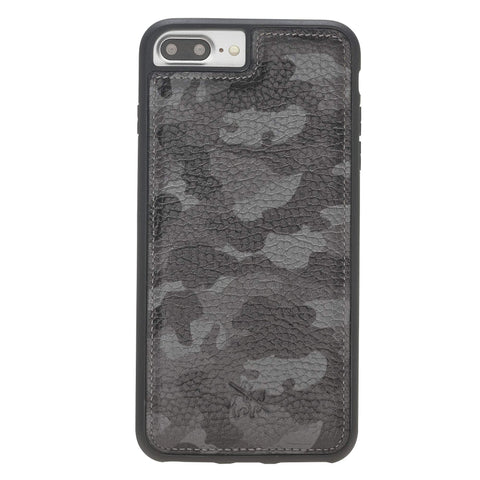 Funda de cuero Lucca Snap On para iPhone 8 Plus