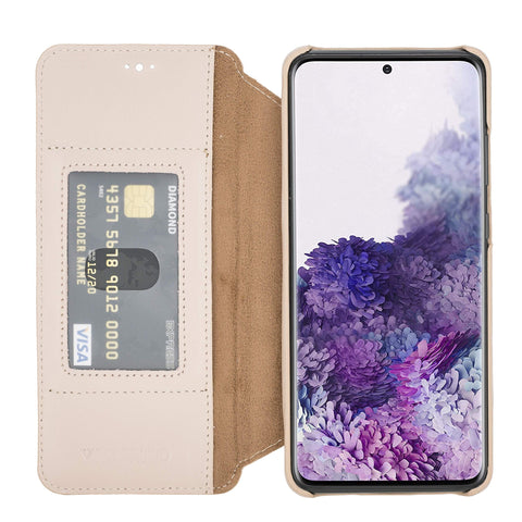 Venice RFID Blocking Leather Wallet Stand Case for Samsung Galaxy S20 Ultra