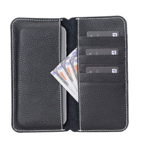 Vasto Carteras universales para teléfonos con bloqueo RFID de 6,9 ​​pulgadas