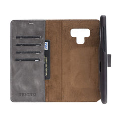 Funda tipo billetera de cuero con bloqueo RFID Florence para Samsung Galaxy Note 9