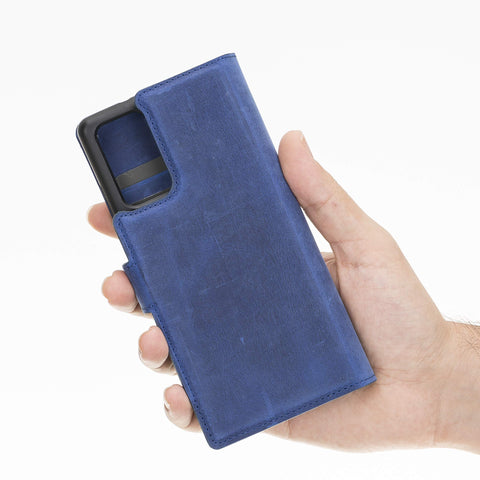 Florence RFID Blocking Leather Wallet Case for Samsung Galaxy Note 20