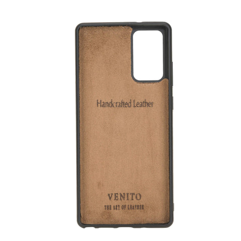 Funda de cuero Lucca Snap On para Samsung Galaxy Note 20