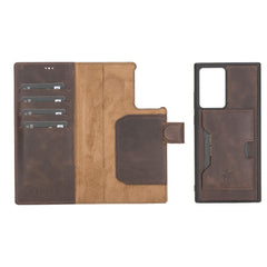 Florence - Funda tipo cartera de piel con bloqueo RFID para Samsung Galaxy Note 20 Ultra