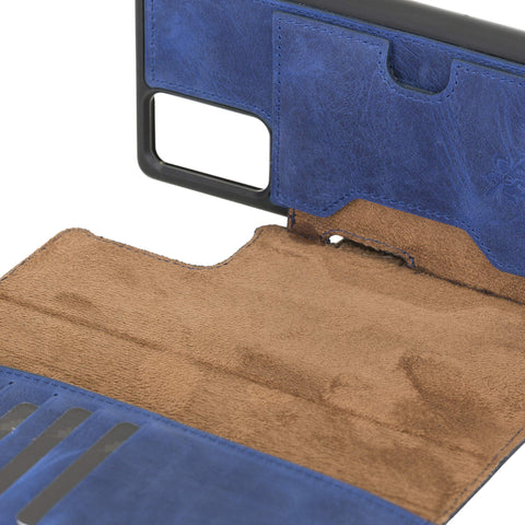 Florence RFID Blocking Leather Wallet Case for Samsung Galaxy Note 20