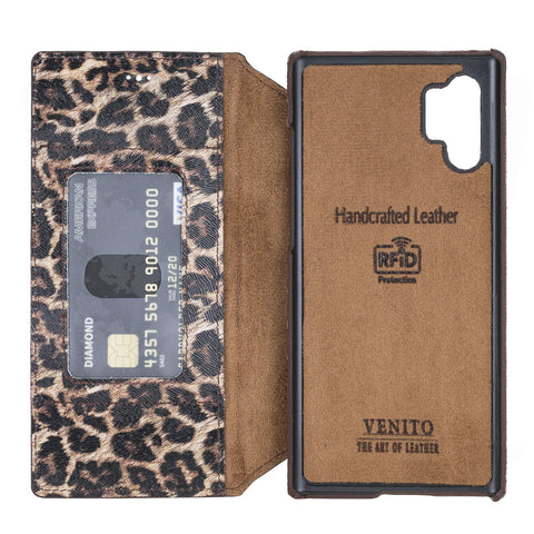 Venice RFID Blocking Leather Wallet Stand Case for Samsung Galaxy Note 10 Plus