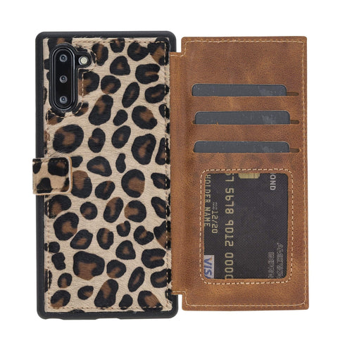 Verona RFID Blocking Leather Slim Wallet Case for Samsung Galaxy Note 10