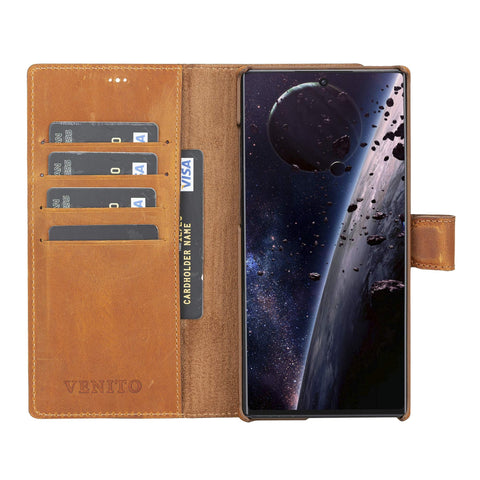 Florence RFID Blocking Leather Wallet Case for Samsung Galaxy Note 10 Plus